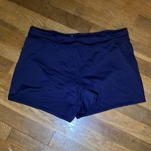 Lands end navy swim shorts